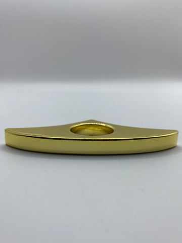 Elegant Gold BookHold Displayed Against a White Background