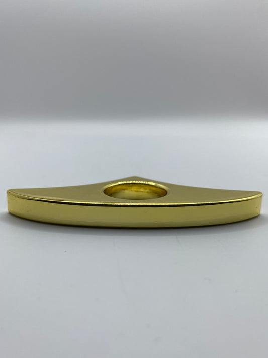 Elegant Gold BookHold Displayed Against a White Background